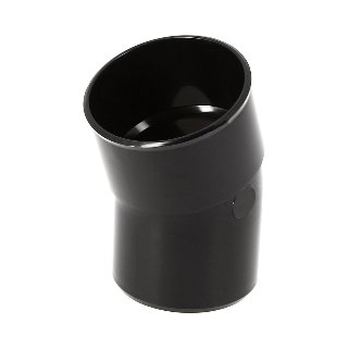 NICOLL Techtan PVC-Ti bocht 20° d80 m/s zwart
