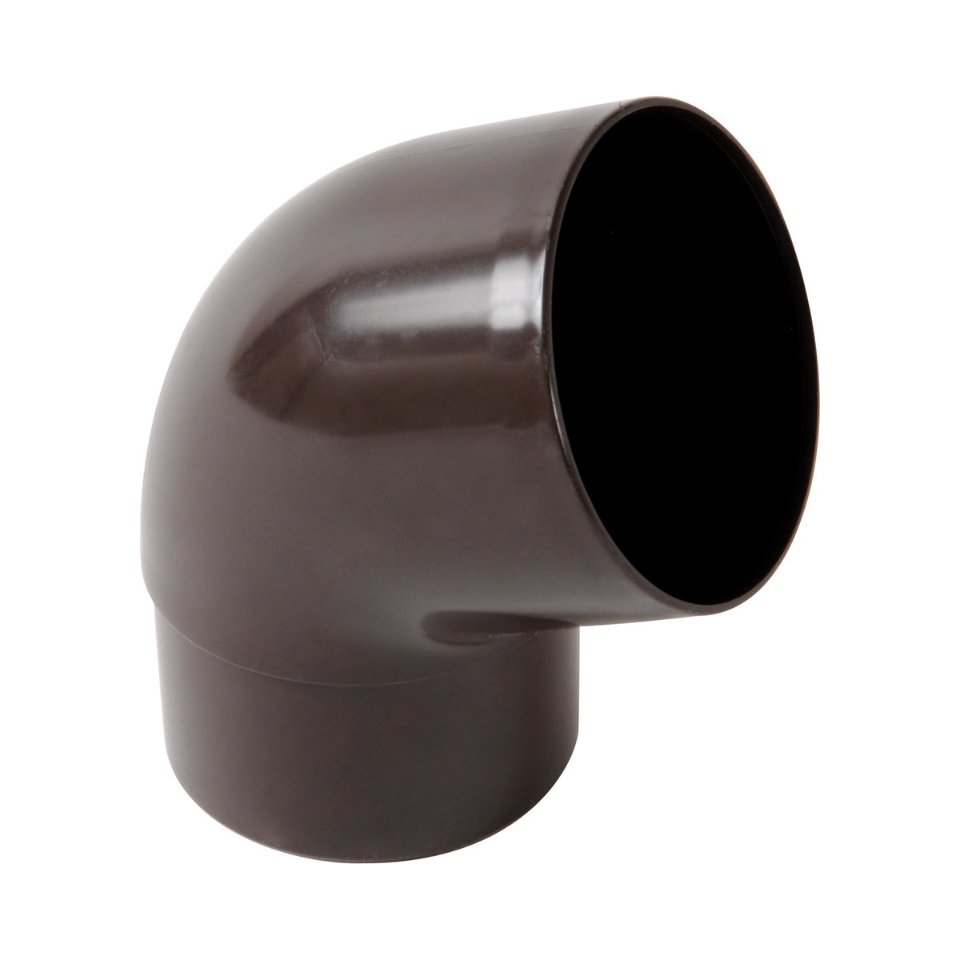 NICOLL Techtan PVC-Ti bocht 67,5° d80 m/s verjongd bruin