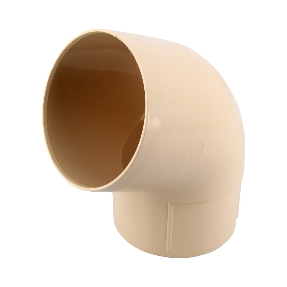 NICOLL Techtan PVC-Ti bocht 67,5° d80 m/s verjongd beige