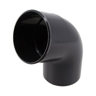 NICOLL Techtan PVC-Ti bocht 67,5° d80 m/s antraciet
