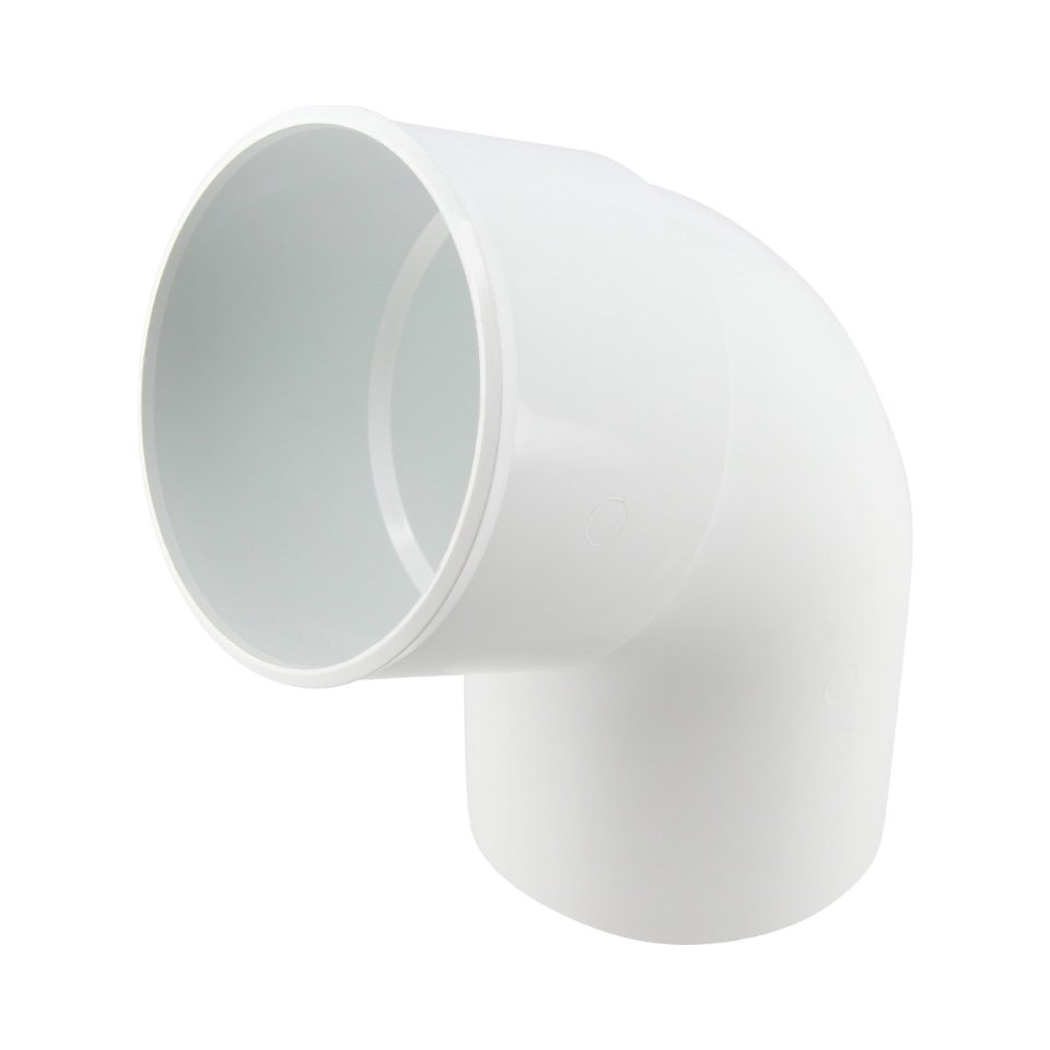 NICOLL Techtan PVC-Ti bocht 67,5° d80 m/s wit