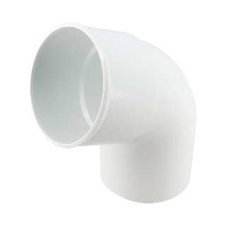 NICOLL Techtan PVC-Ti bocht 67,5° d80 m/s wit