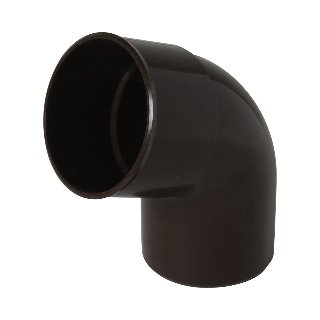 NICOLL Techtan PVC-Ti bocht 67,5° d80 m/s bruin