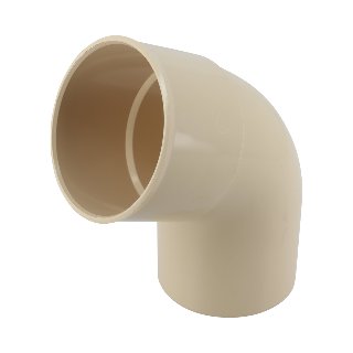 NICOLL Techtan PVC-Ti bocht 67,5° d80 m/s beige