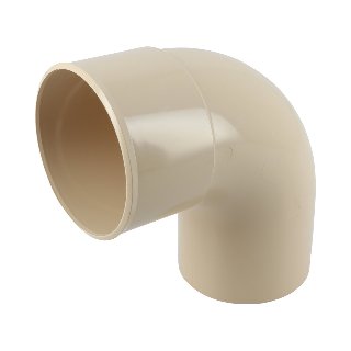 NICOLL Techtan PVC-Ti bocht 87,5° d80 m/s beige