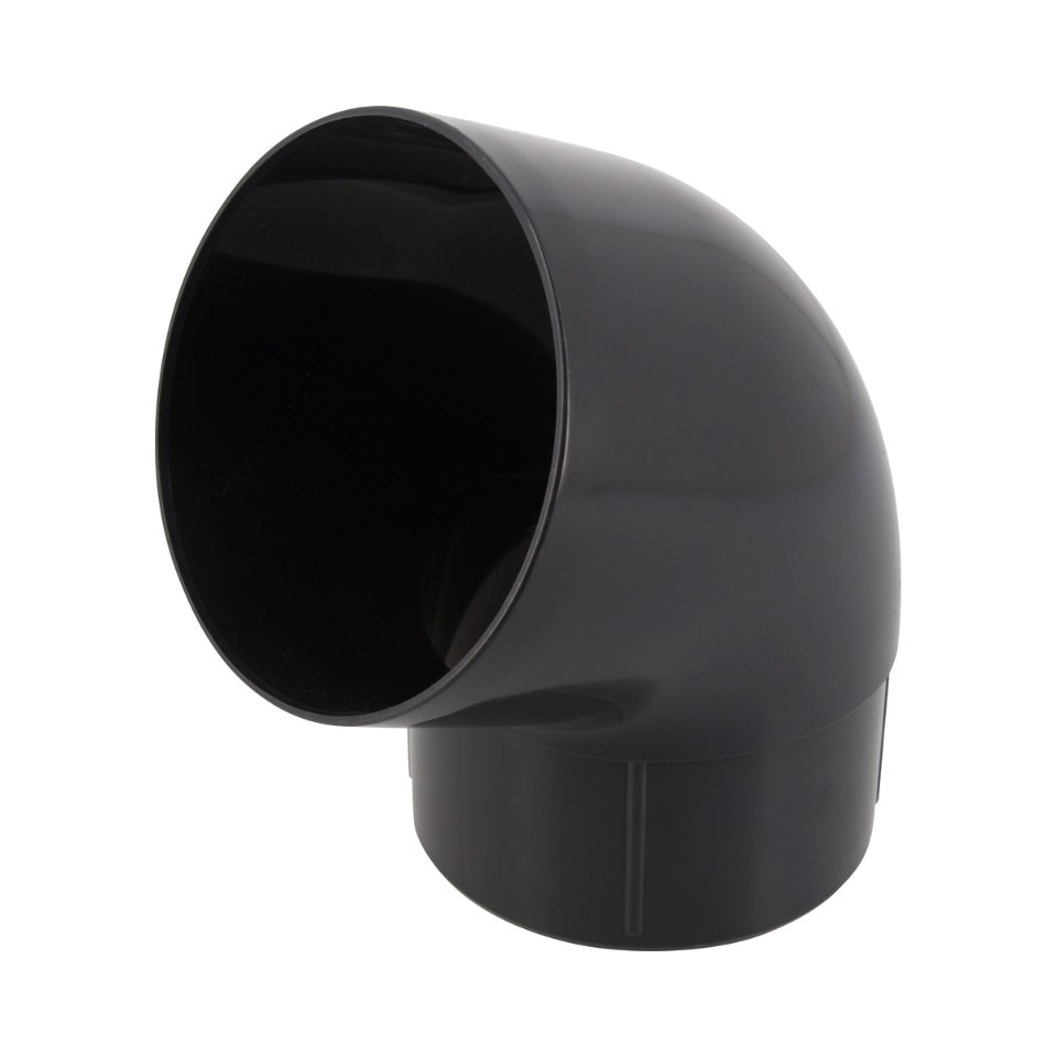 NICOLL Techtan PVC-Ti bocht 67,5° d100 m/s verjongd antracie