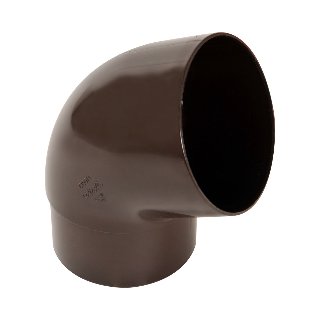 NICOLL Techtan PVC-Ti bocht 67,5° d100 m/s verjongd bruin