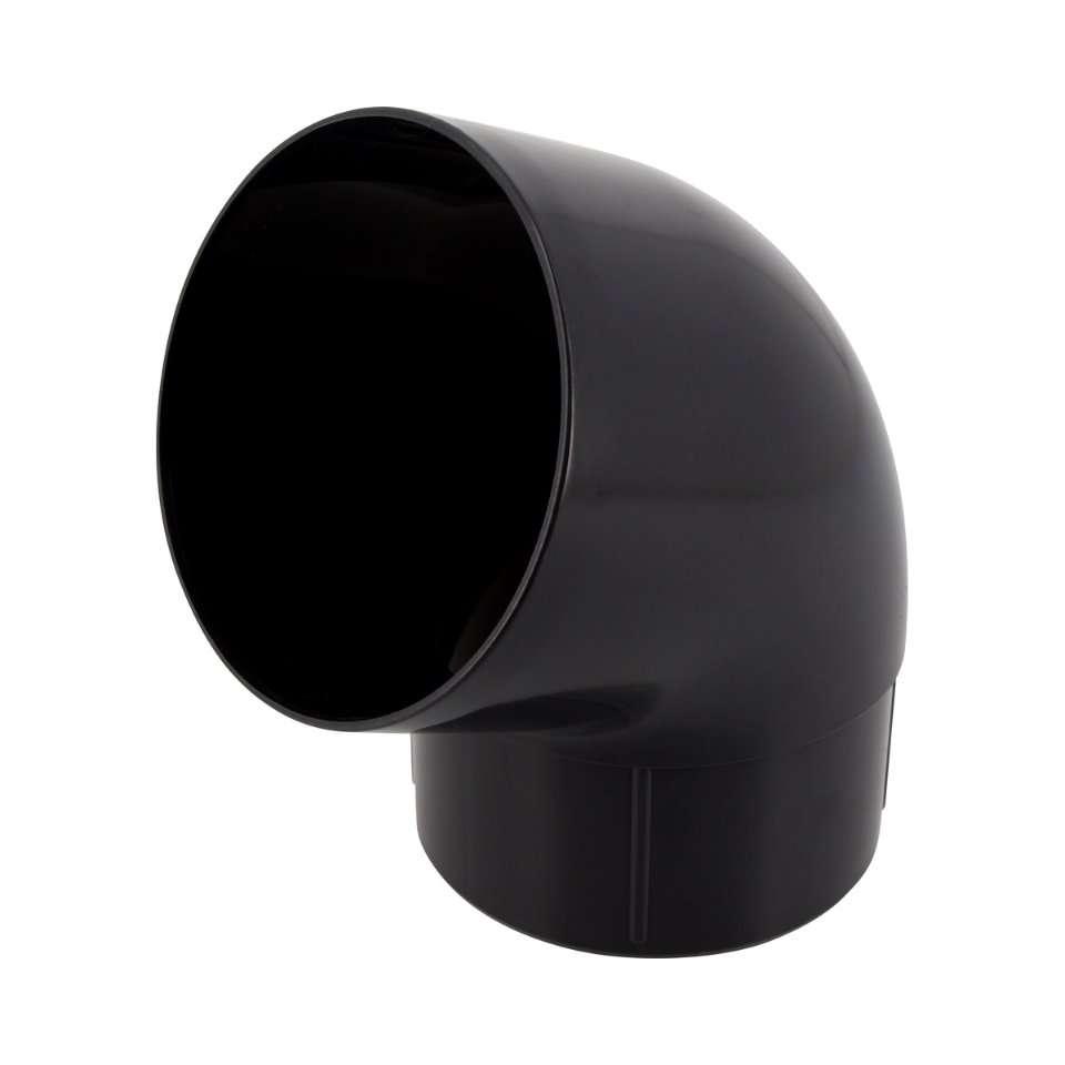 NICOLL Techtan PVC-Ti bocht 67,5° d100 m/s verjongd zwart