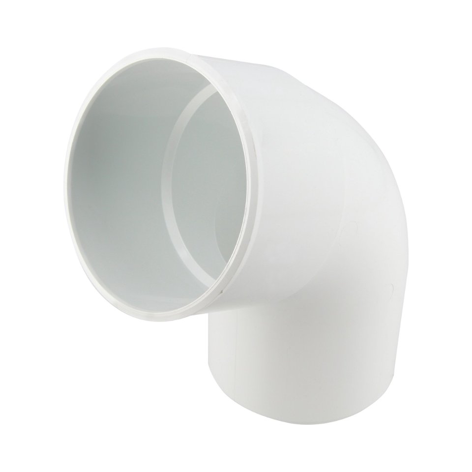 NICOLL Techtan PVC-Ti bocht 67,5° d100 m/s wit