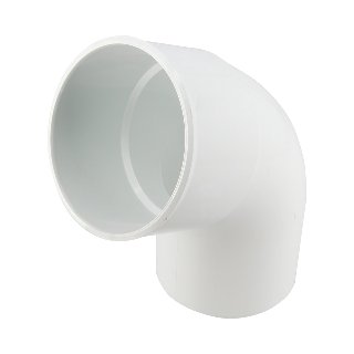 NICOLL Techtan PVC-Ti bocht 67,5° d100 m/s wit