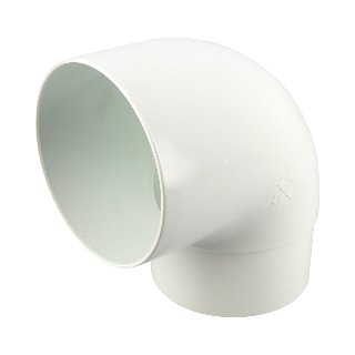 NICOLL Techtan PVC-Ti bocht 87,5° d100 m/s verjongd wit
