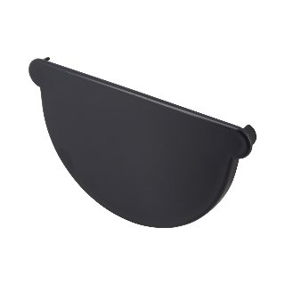 NICOLL Techtan LG25 PVC-Ti eindstuk centraaluitloop antracie