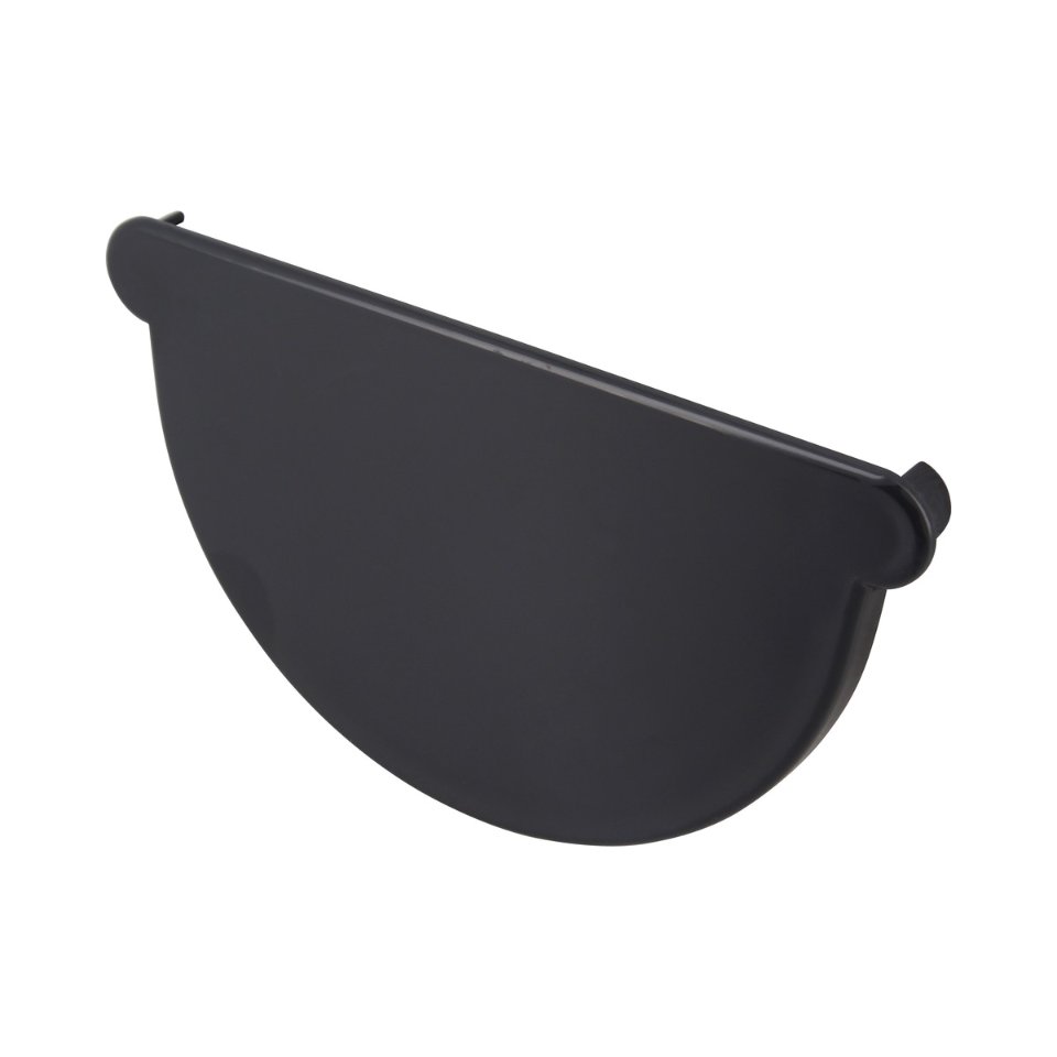 NICOLL Techtan LG25 PVC-Ti eindstuk centraaluitloop antracie