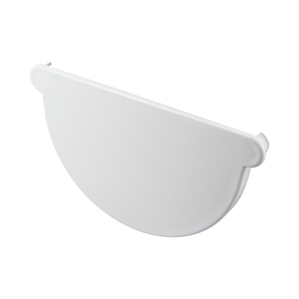 NICOLL Techtan LG25 PVC-Ti eindstuk centraaluitloop wit