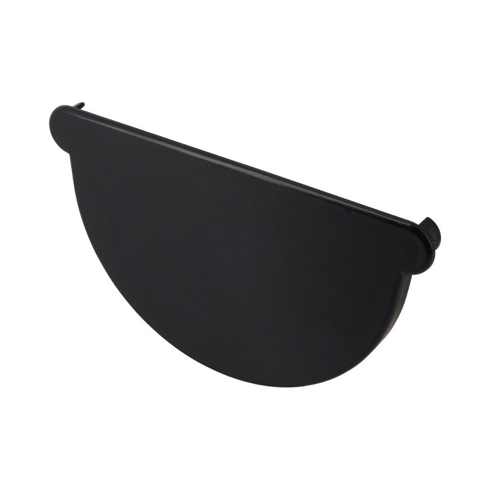 NICOLL Techtan LG25 PVC-Ti eindstuk centraaluitloop zwart