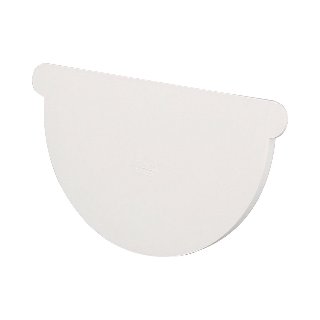 NICOLL Techtan LG33 PVC-Ti eindstuk centraaluitloop wit