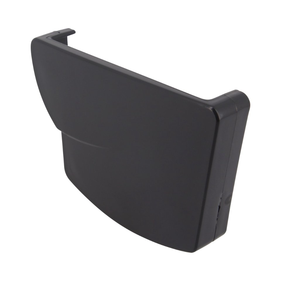 NICOLL Techtan Ovation LG28 PVC-Ti eindstuk goot rechts antr