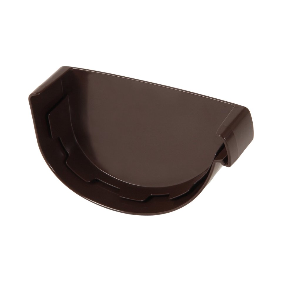 NICOLL Techtan Vodalis LG29 PVC-Ti eindstuk goot rechts brui