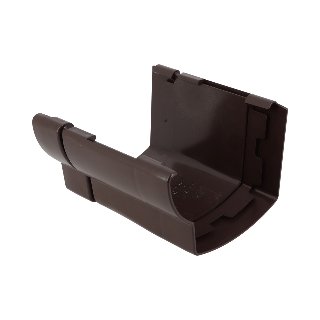 NICOLL Techtan Ovation LG28 PVC-Ti expansiestuk bruin