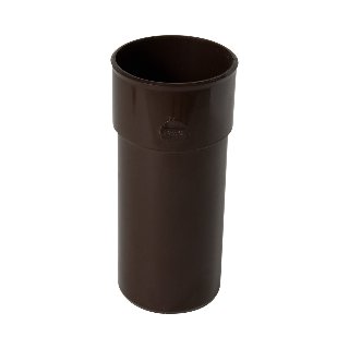 NICOLL Techtan PVC-Ti verbindingsmof d80 m/s verjongd bruin