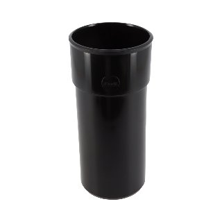 NICOLL Techtan PVC-Ti verbindingsmof d80 m/s verjongd zwart