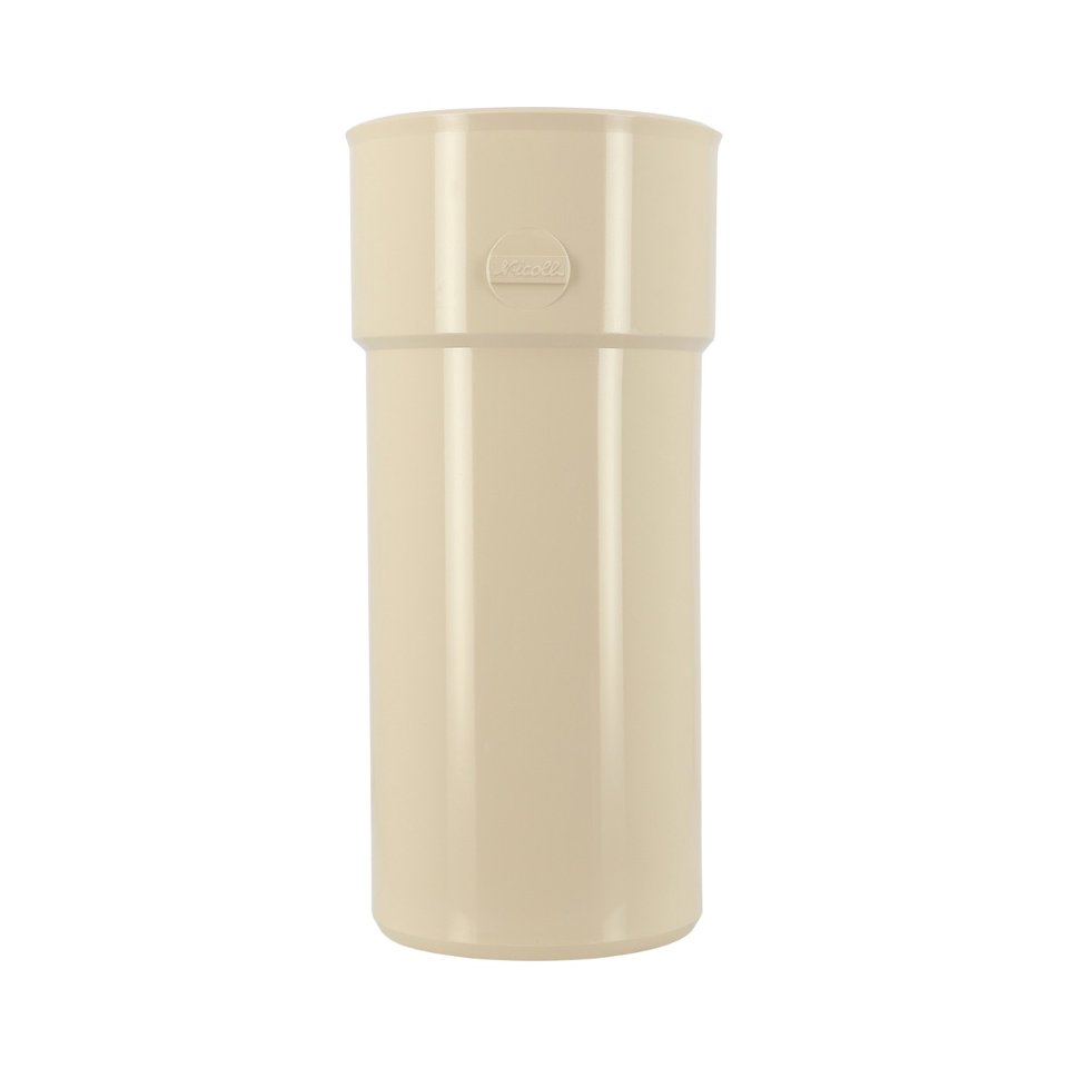NICOLL Techtan PVC-Ti verbindingsmof d80 m/s verjongd beige