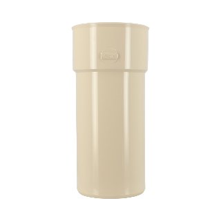 NICOLL Techtan PVC-Ti verbindingsmof d80 m/s verjongd beige