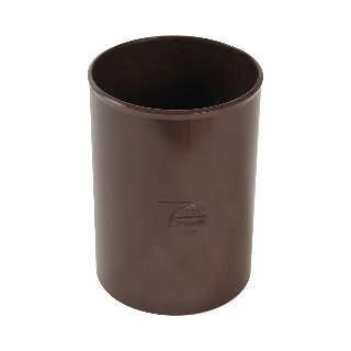 NICOLL Techtan PVC-Ti verbindingsmof d100 m/m bruin