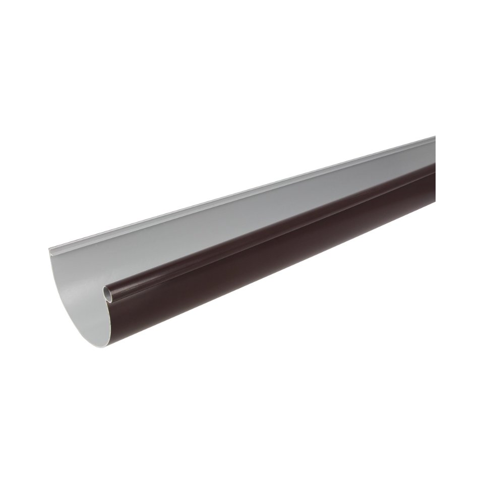 NICOLL Techtan LG25 PVC-Ti mastgoot L= 4m bruin