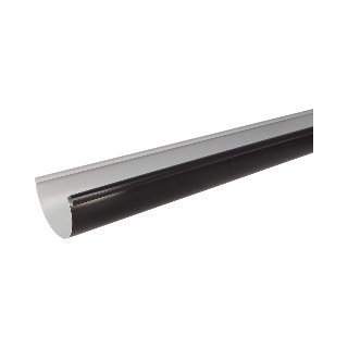 NICOLL Techtan LG25 PVC-Ti mastgoot L= 4m zwart