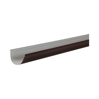 NICOLL Techtan Vodalis LG29 PVC-Ti mastgoot L= 4m bruin