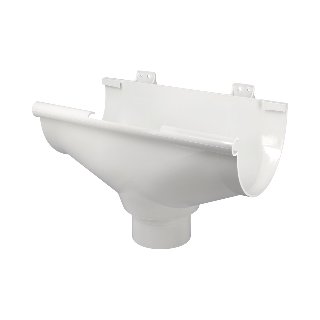 NICOLL Techtan LG33 PVC-Ti expansie centraaluitloop d100 wit