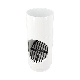 NICOLL Techtan PVC-Ti bladvanger d80 wit
