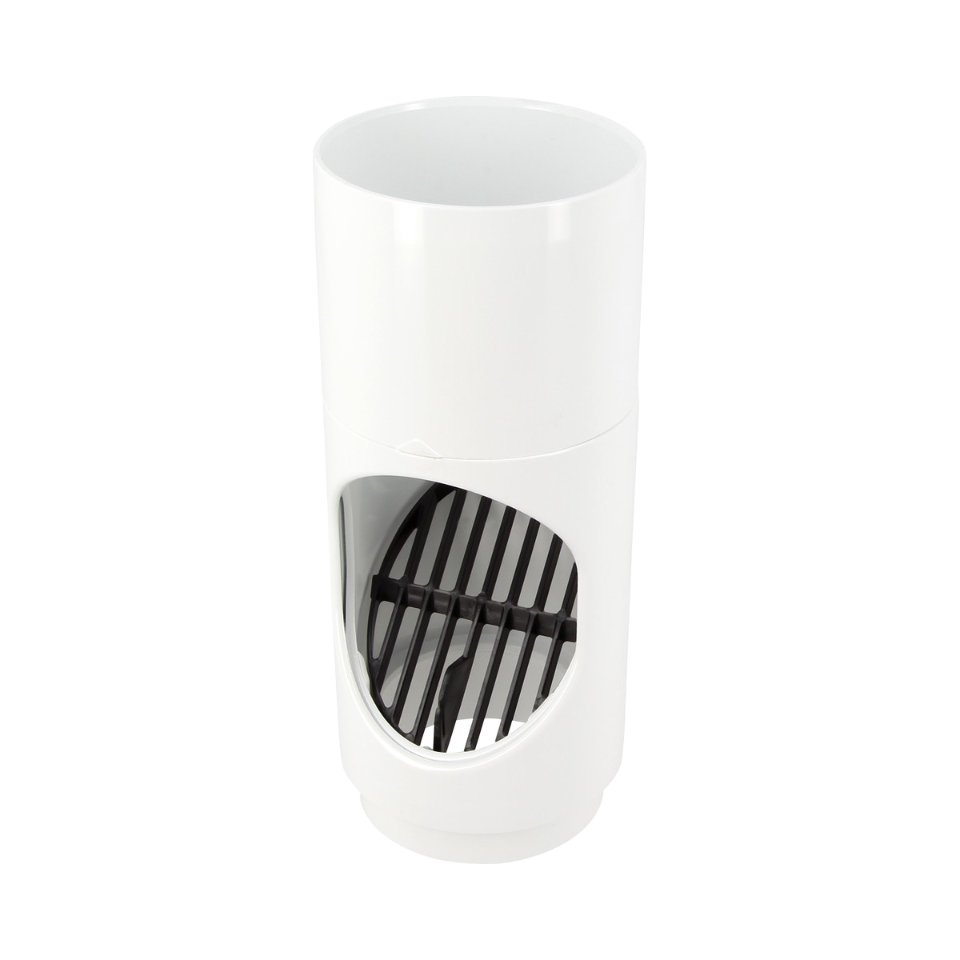 NICOLL Techtan PVC-Ti bladvanger d80 wit