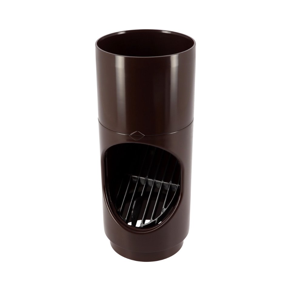 NICOLL Techtan PVC-Ti bladvanger d80 bruin