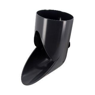 NICOLL Techtan PVC-Ti uitloop d100 zwart