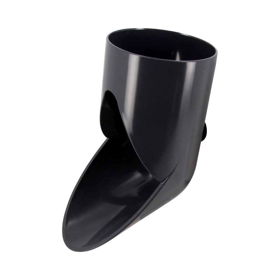 NICOLL Techtan PVC-Ti uitloop d100 zwart