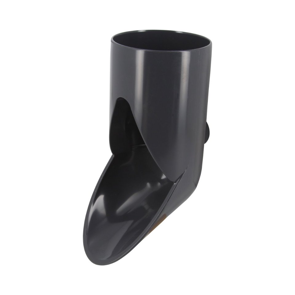 NICOLL Techtan PVC-Ti uitloop d80 antraciet