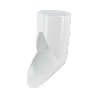 NICOLL Techtan PVC-Ti uitloop d80 wit
