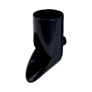 NICOLL Techtan PVC-Ti uitloop d80 zwart