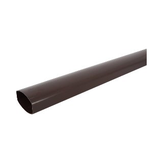 NICOLL Techtan Ovation PVC-Ti HWA buis 90x56 L=4m bruin