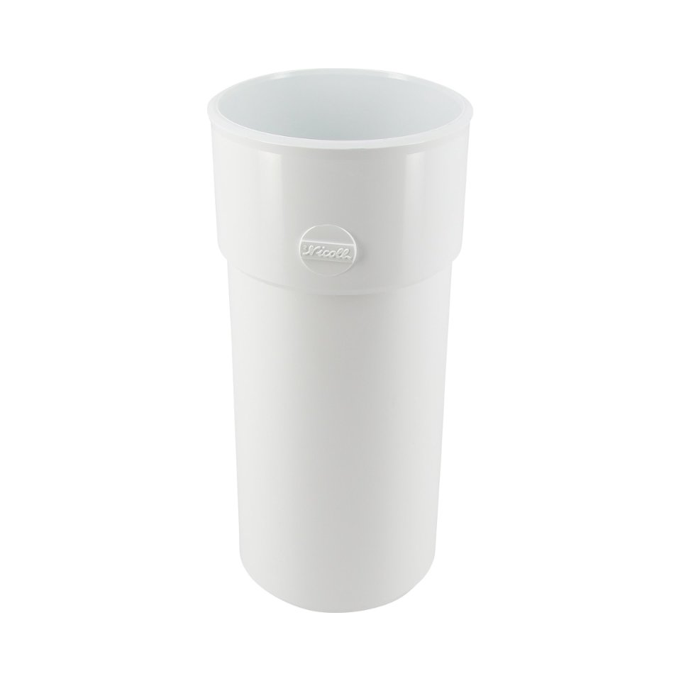 NICOLL Techtan PVC-Ti verbindingsmof d80 m/s wit