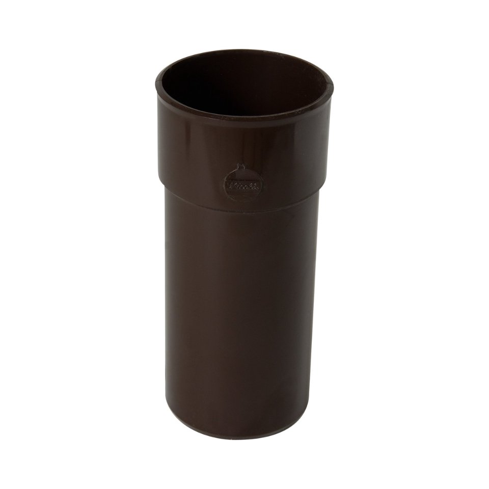 NICOLL Techtan PVC-Ti verbindingsmof d80 m/s bruin