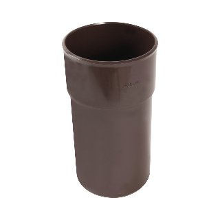 NICOLL Techtan PVC-Ti verbindingsmof d100 m/s bruin