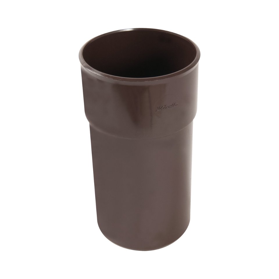 NICOLL Techtan PVC-Ti verbindingsmof d100 m/s bruin