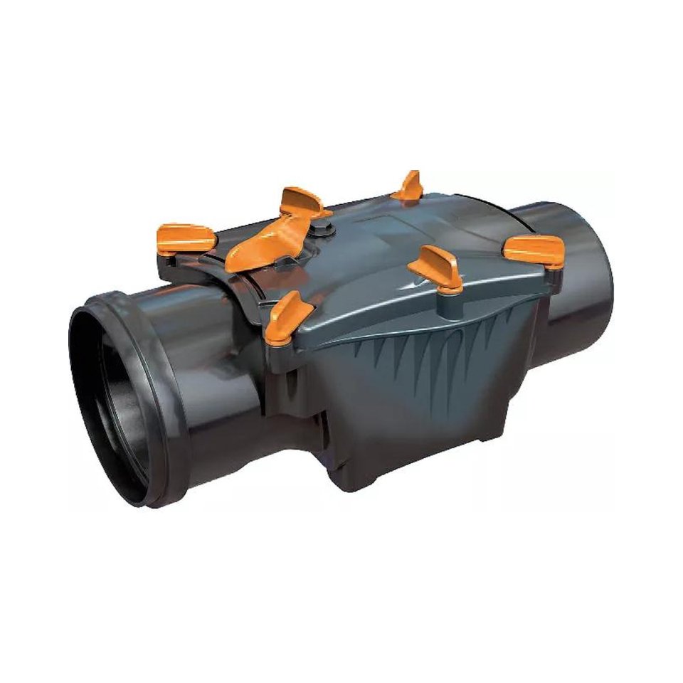 Wavin PVC Ontstop.+RVS Keerklep ZW 125 M/S
