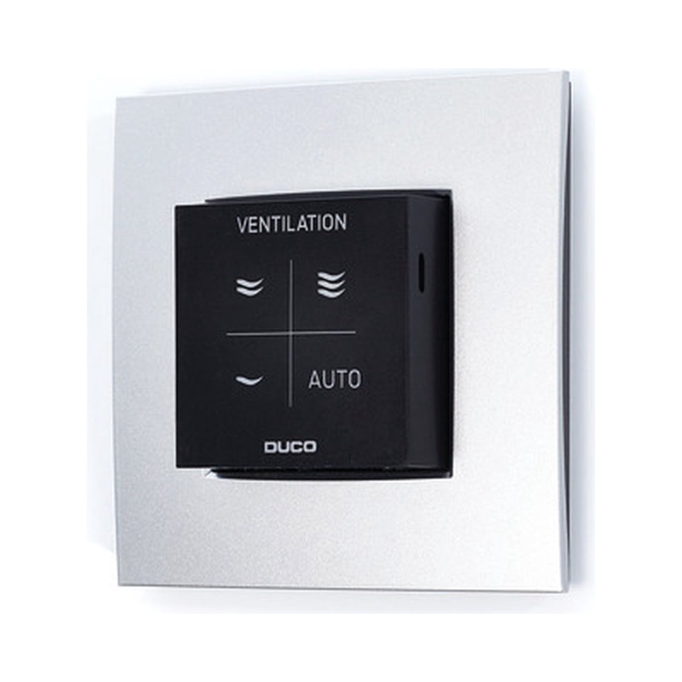 Duco CO2 Ruimtesensor RF/Wired Zwart