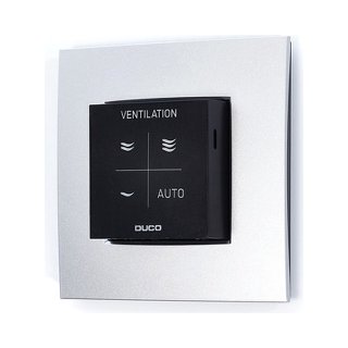 Duco CO2 Ruimtesensor RF/Wired Zwart