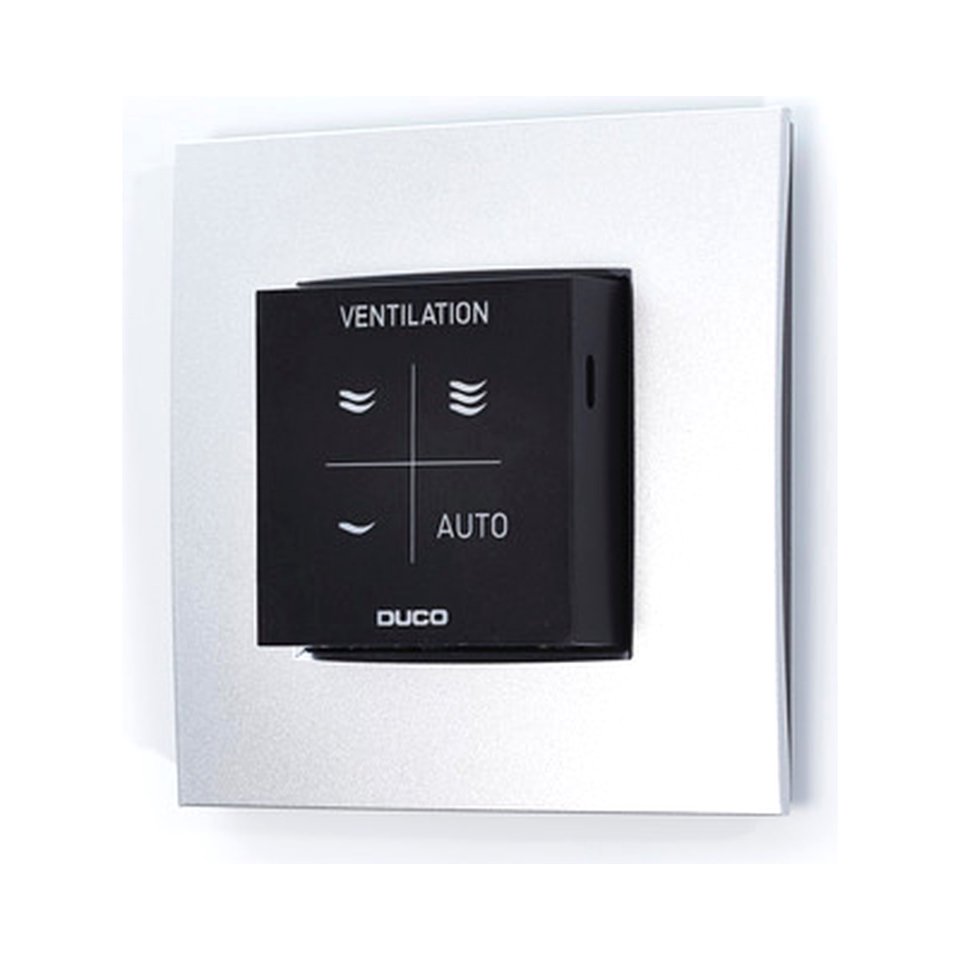 Duco Vocht Ruimtesensor RF/Wired Zwart
