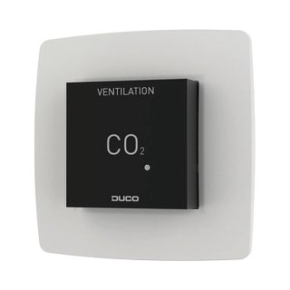 CO2 Ruimtesensor z bediening RF/Wired zw